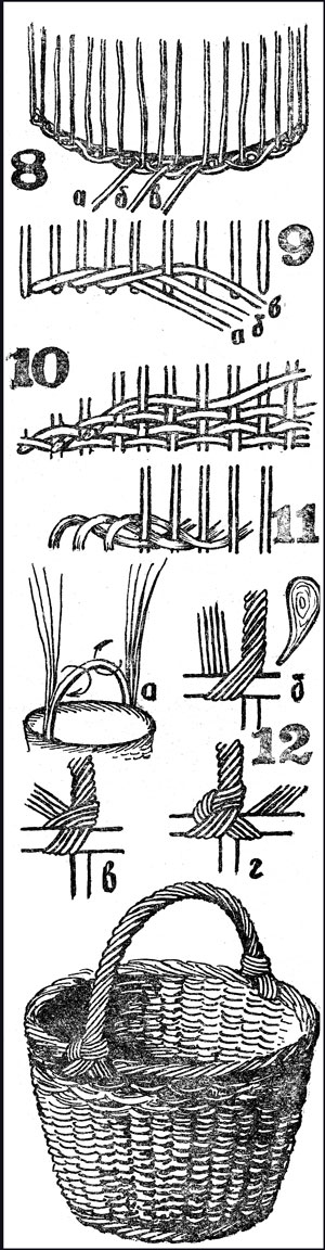 Уроки плетения лозой для начинающих
