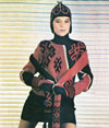 Комплект «Зимняя сказка”. (свитер, шапка, варежки).
